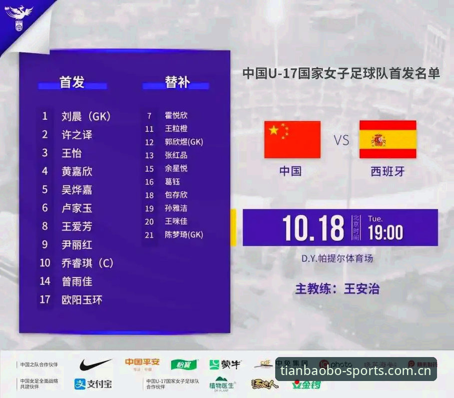 U17世界杯抽签揭晓：中国男女足最新分组结果出炉，天宝博体育用户关注焦点赛程